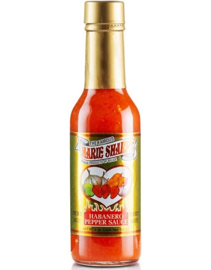 Marie Sharp"s Habanero Pepper Sauce Gulrotbasert Habanero Chilisaus 148 ml Marie Sharp"s Habanero Pepper Sauce Gulrotbasert Habanero Chilisaus 148 ml