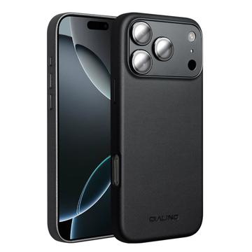 Qialino iPhone 17 Pro Max Premium MagSafe deksel Svart Qialino iPhone 17 Pro Max Premium MagSafe deksel Svart