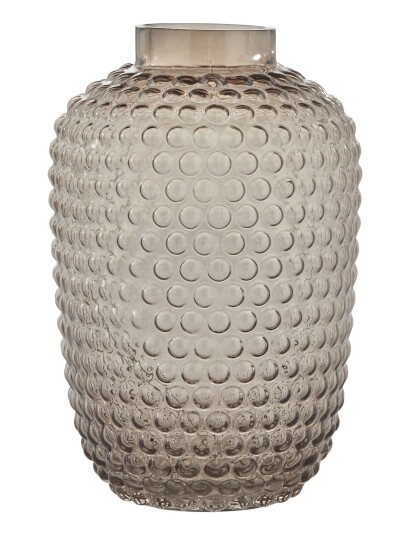 Lene Bjerre Dorinia Vase Beige BARK H29.6CM