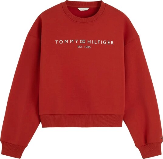 Tommy Hilfiger Corp Logo Mdrn Swtsrt Red S