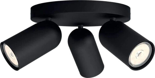 Philips myLiving Pongee 3 takspot, Svart Philips myLiving Pongee 3 takspot, Svart
