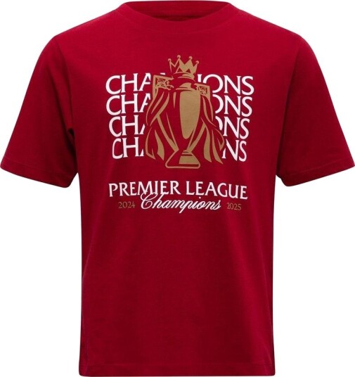Liverpool T skjorte Champions Trophy   Svart/gull Barn   Liverpool Fc størrelse 7 8 years/116 126 cm