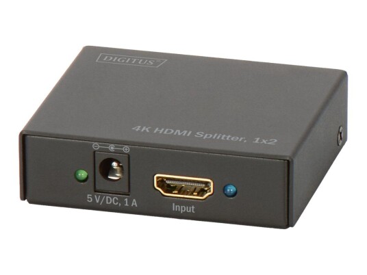 Digitus DS-46304 - video/lyd-splitter - 2 porter