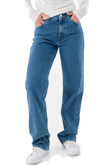 Selected Femme Straight Bea Kori Mid Waist Jeans Denim 29/34