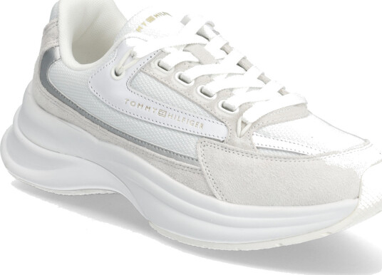 Tommy Hilfiger Th Sporty Chic Runner - White - 37