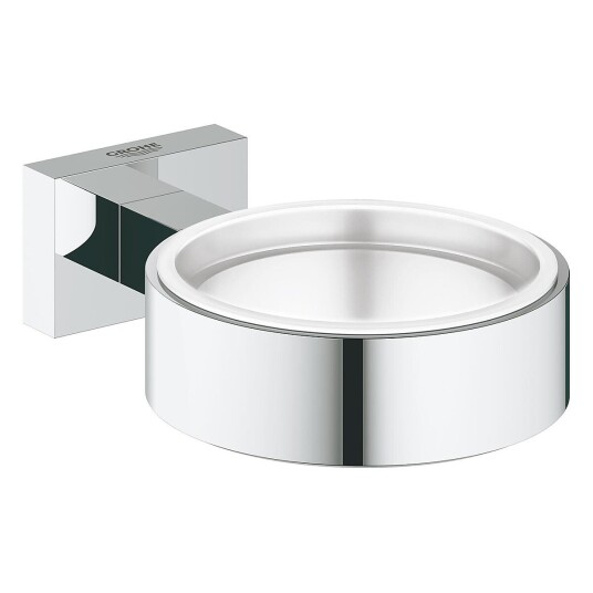 Grohe Essentials Cube tannglassholder Krom Grohe Essentials Cube tannglassholder Krom