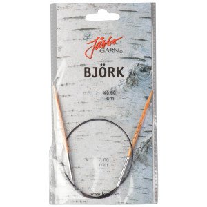 Järbo Björk Rundpinner Bjørk 40cm 3,00mm / 15.7in US2½