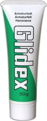 Unipak Glidex 30g Silikon Armaturfett for Tetning og Smøring Unipak Glidex 30g Silikon Armaturfett for Tetning og Smøring