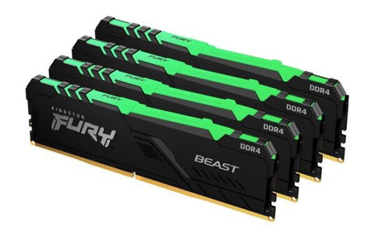 Kingston FURY Beast RGB DDR4-3200 C16 QC - 128GB