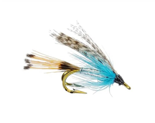 Hurricane Teal Blue & Silver #8-12 Dobbelkrok - #10