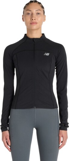 New Balance Nb Harmony Fitted Full Zip Black S