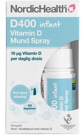 NordicHealth Dlux Infant D3 vitaminspray 7,5 mcg   15 ml