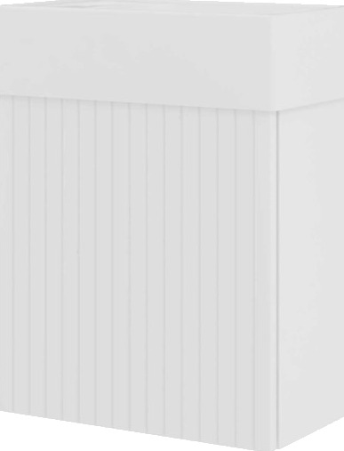 Proline møbler 40x23x40cm hvit høyglans med 1 trykkdør Proline møbler 40x23x40cm hvit høyglans med 1 trykkdør