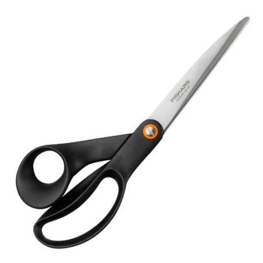 Fiskars Functional form universal saks stor 24 cm svart Fiskars Functional form universal saks stor 24 cm svart