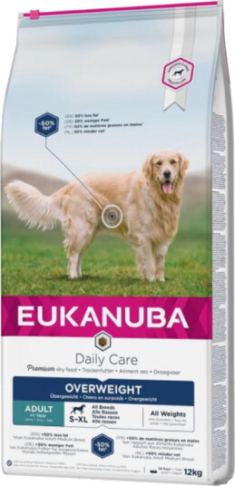 Eukanuba Tørrfôr for voksen hund med overvekt - 2,3 kg