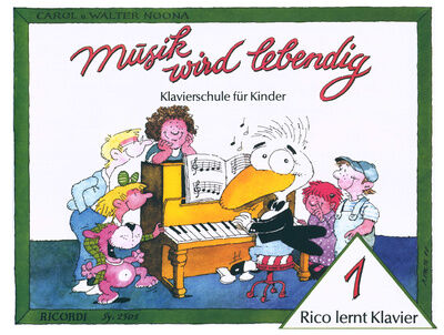 Ricordi Rico lernt Klavier 1