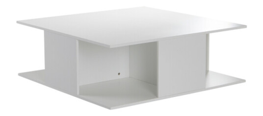 Jotex CAYDEN sofabord 100x100 cm Hvit 1594258-02-0 1594258-01-0