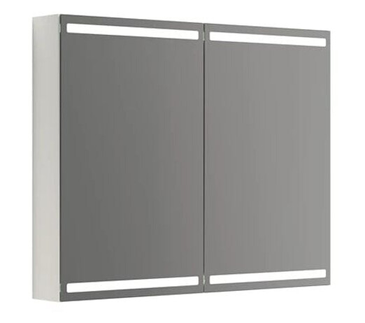 Dansani Calidris Parallel Speilskap 100cm 2 Dører / Hvit Matt