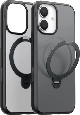 Torras Ostand Q3 Spin - black - iPhone 17 Torras Ostand Q3 Spin - black - iPhone 17