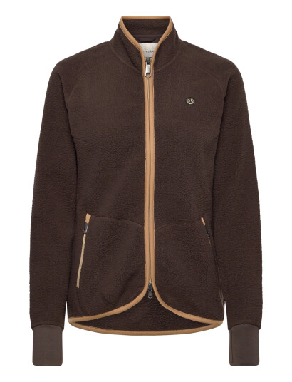 Chevalier Pax Light Pile Jacket Women Brown 34 W