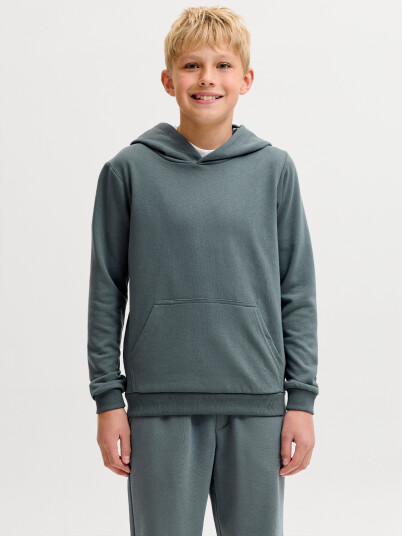 Jack and Jones Junior Bradley Sweat Hood Junior Grå 152