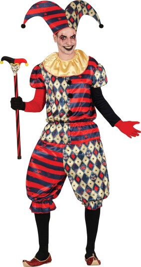 Fiestas Guirca Harlequin Gycklare Kostyme Small 79752