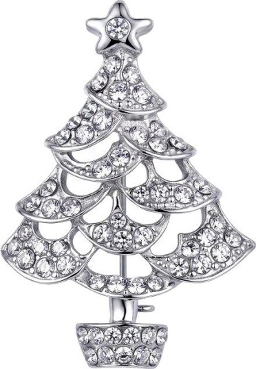 Pan Jewelry Julenål med juletre