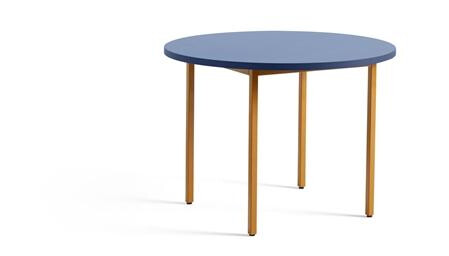 HAY Tofarget Spisebord Ø105 Oker/Blå