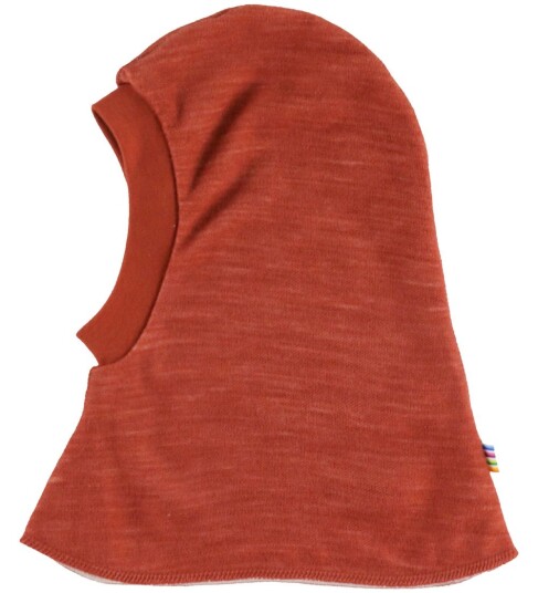 Joha Balaclava Ull/Bambus 2 lags Rød Joha 41 cm Balaclava dobbel