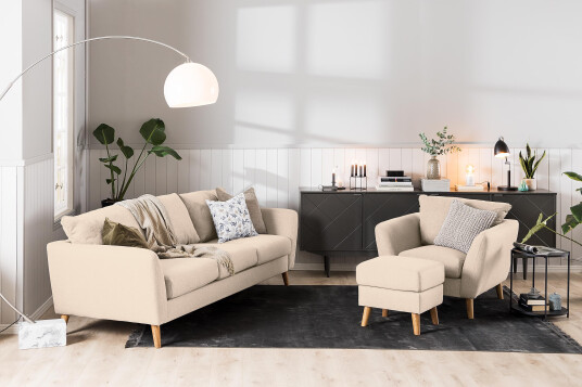 Scandi Days Trend Lenestol Grå|Beige