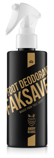 Angry Beards Føtter Deodorant Faksaver 200ml Angry Beards Føtter Deodorant Faksaver 200ml