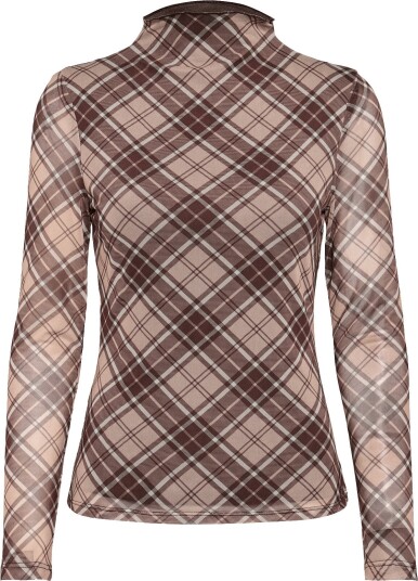 Vero Moda Vmsally Ls Roll Neck Top Jrs Exp Pink L