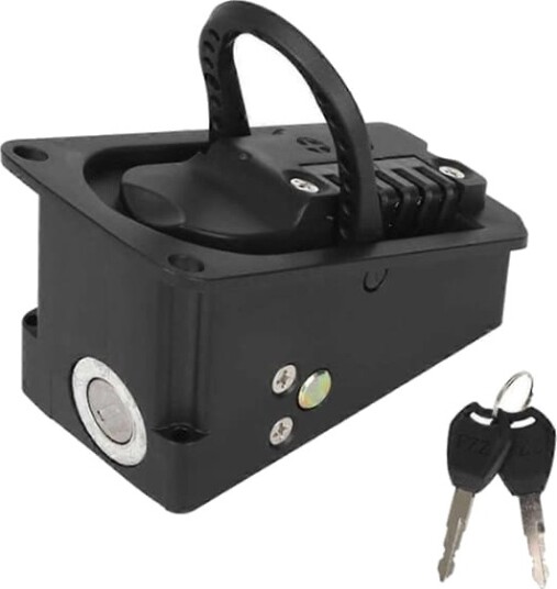 Ebike DCH-009 ALX009 Sykkellåsbatteri, Koblingskortdeksel for Engwe Ebike DCIN med XT60U-M Ladeportdeler