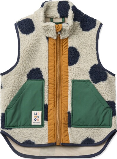Liewood Noam Pile Vest Cream 122