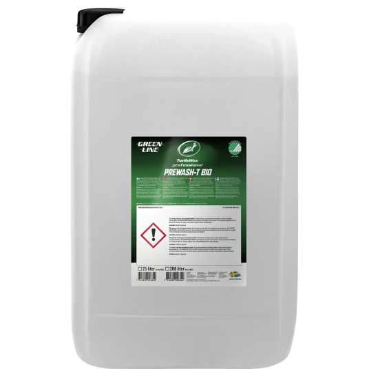 Turtle Wax Greenline Prewash T Bio 25L Svanemerket Biobasert kaldavfetting Turtle Wax Greenline Prewash T Bio 25L Svanemerket Biobasert kaldavfetting