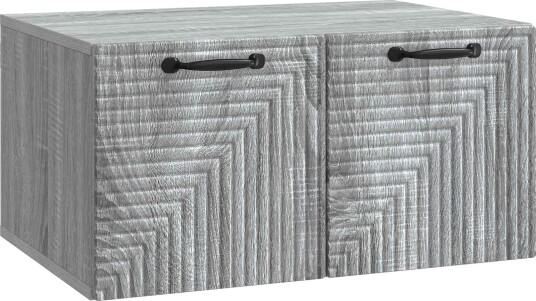 Vegghengt TV skap Grå sonoma 59,5 x 41 x 30 cm Konstruert tre Vegghengt TV skap Grå sonoma 59,5 x 41 x 30 cm Konstruert tre