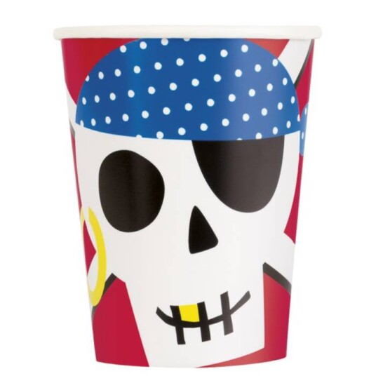 Pappkopper –Ahoy Pirate Pk/8 Pappkopper –Ahoy Pirate Pk/8