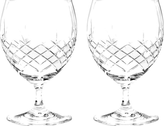 Frederik Bagger Crispy Eightball Glass Klar, 2 stk