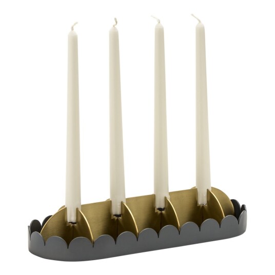 Klong Fira adventslysestake messing Klong Fira adventslysestake messing