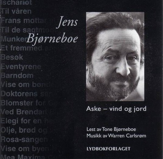 Aske Vind og Jord Jens Bjørneboe Lydbok CD