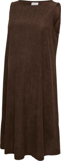 Mamalicious Mljacia Sl Abk Spencer Wo Dress - HOT FUDGE - XS