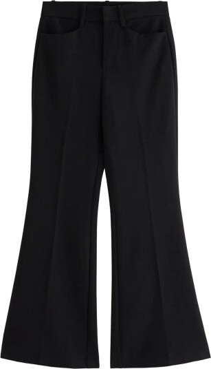 Lindex Flared Trousers BLACK 48