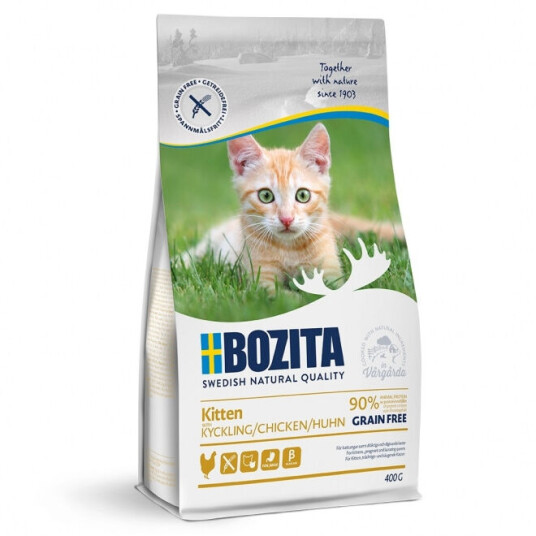 Bozita Kattemat Kattunge Kornfritt Kylling 400 g