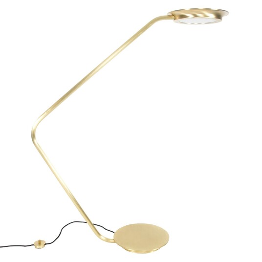 Modernist Floor Lamp Gulvlampe Messing