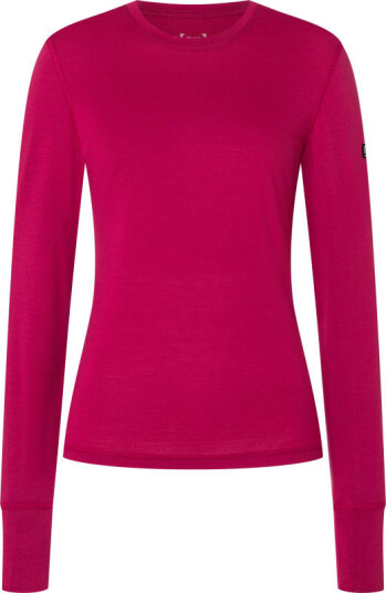 super.natural Women's Tundra175 Long Sleeve XS, Sangria