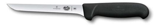 Victorinox Utbeningskniv 15 cm Buet Blad i Rustfritt Stål med Svart Skaft