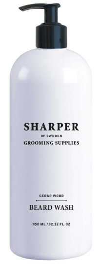 Sharper Of Sweden Beard Wash Cedar Wood 950ml