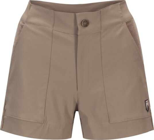 WoolLand Romsdalshorn Cord Shorts Dame Driftwood L