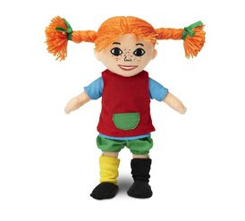 Pippi Langstrumpf Pippidukke 20 cm