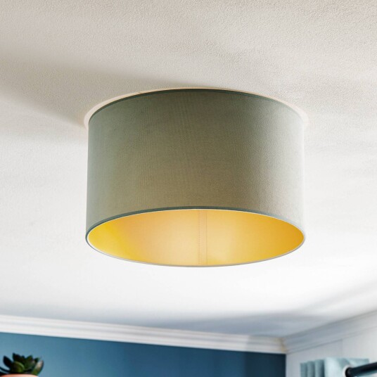 Duolla Taklampe Golden Roller Ø 40 cm mintgrønn/gull